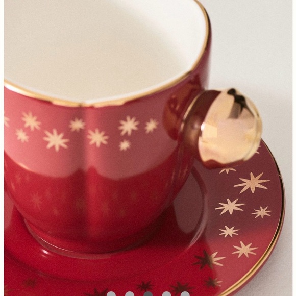 Anthropologie Espresso cup with Saucer - Picture 2 of 2